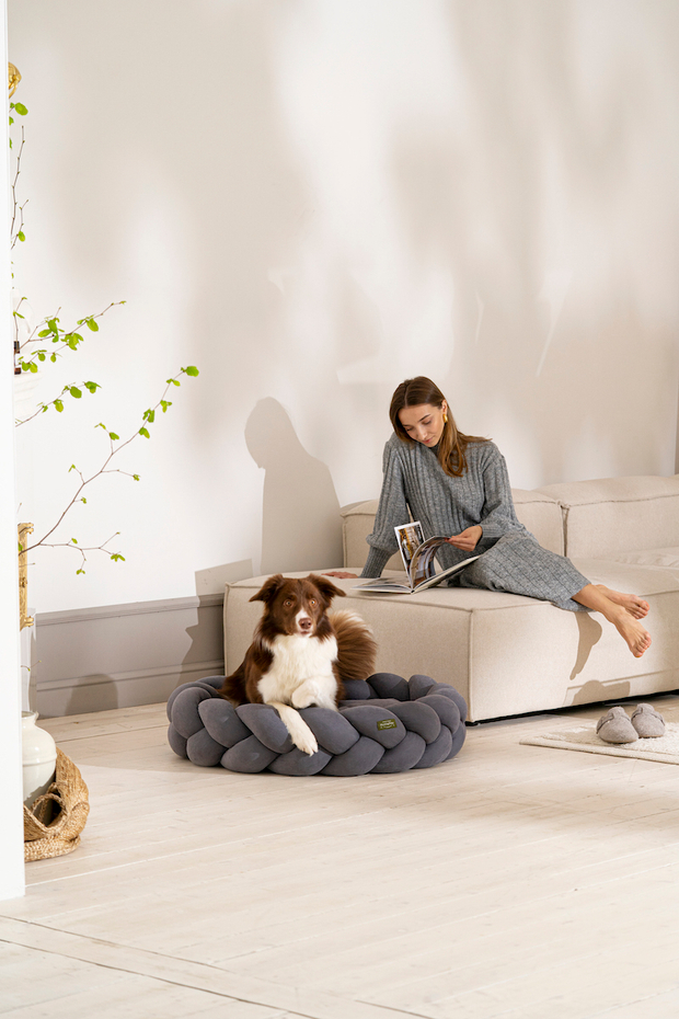 Лежанка "Пони-Колосони" Графит