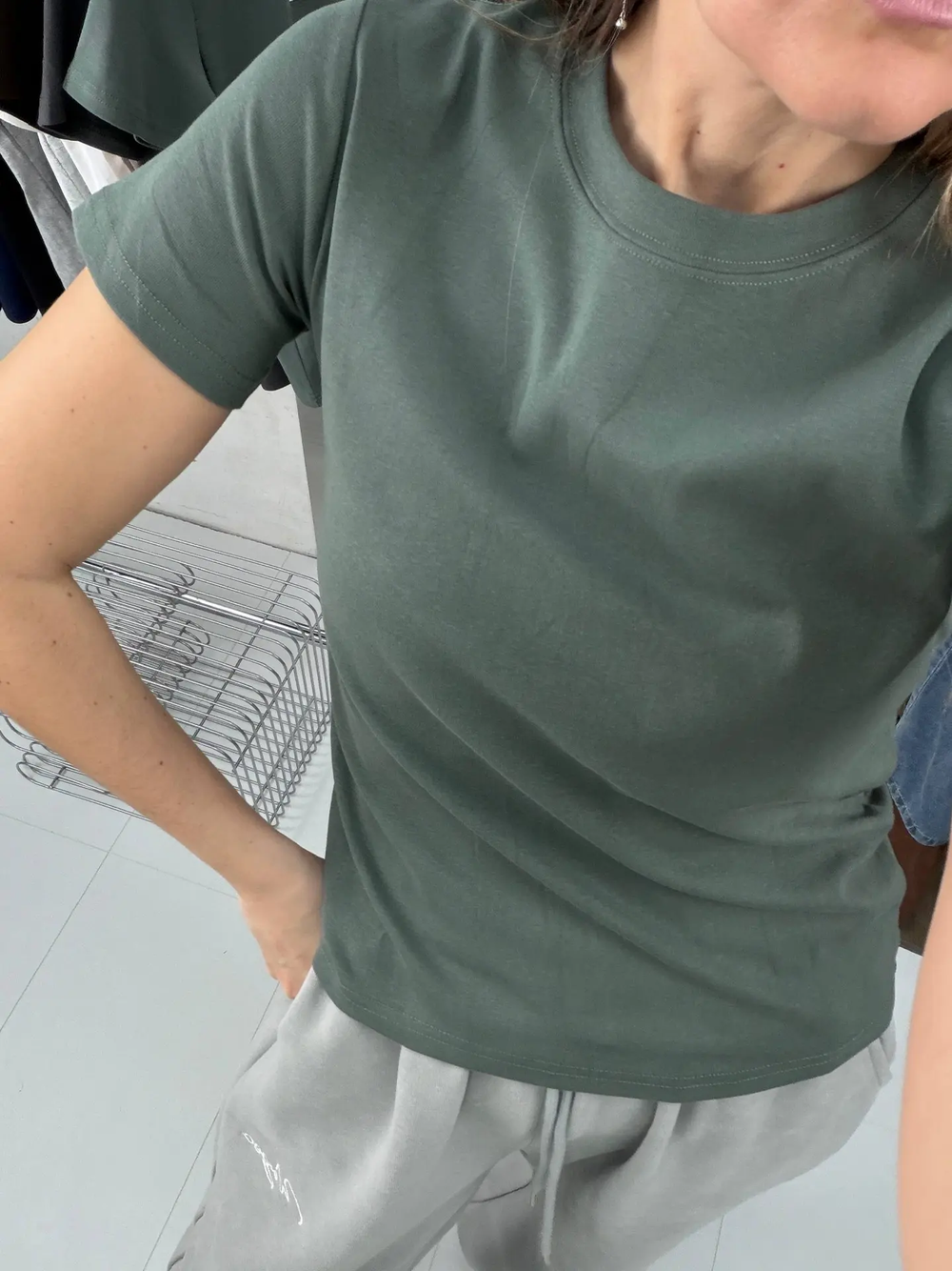 Футболка женская арт. 821 цвет "хаки"