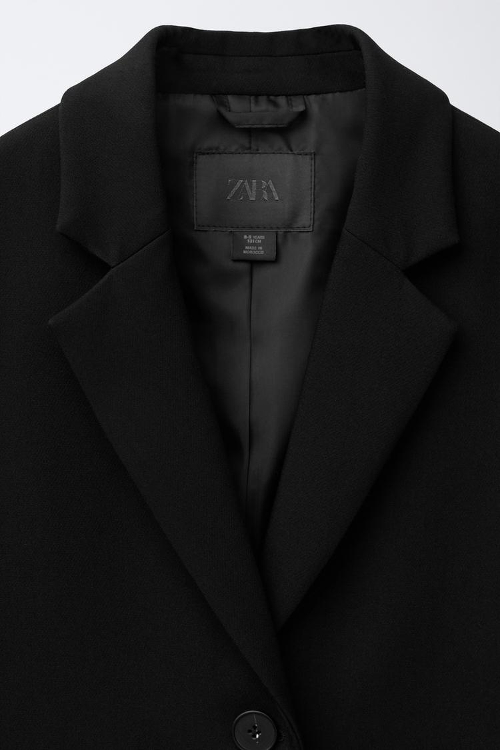 ZARA БАЗОВЫЙ БЛЕЙЗЕР, ЧЕРНЫЙ