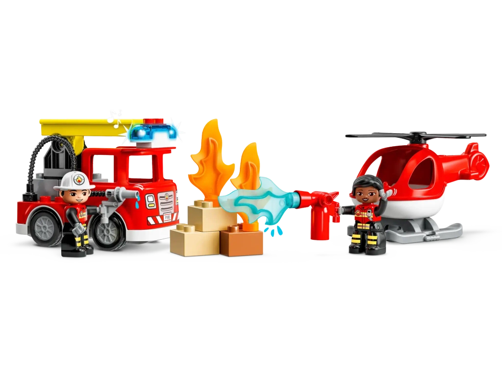 Конструктор LEGO Duplo 10970 Пожарная станция и вертолет