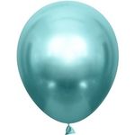 Шар (12"/30 см) Зеленый, хром 50 шт.