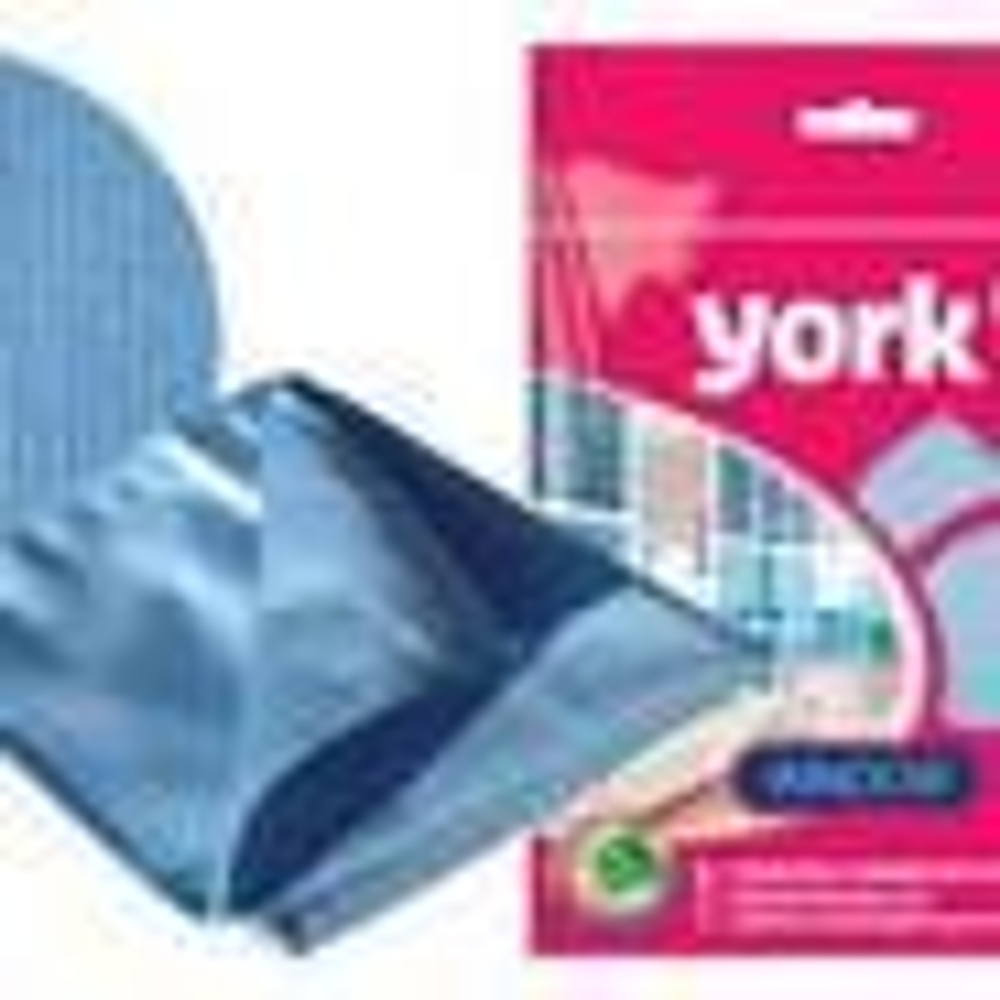 Салфетки микрофибра 30*30 для окон YORK