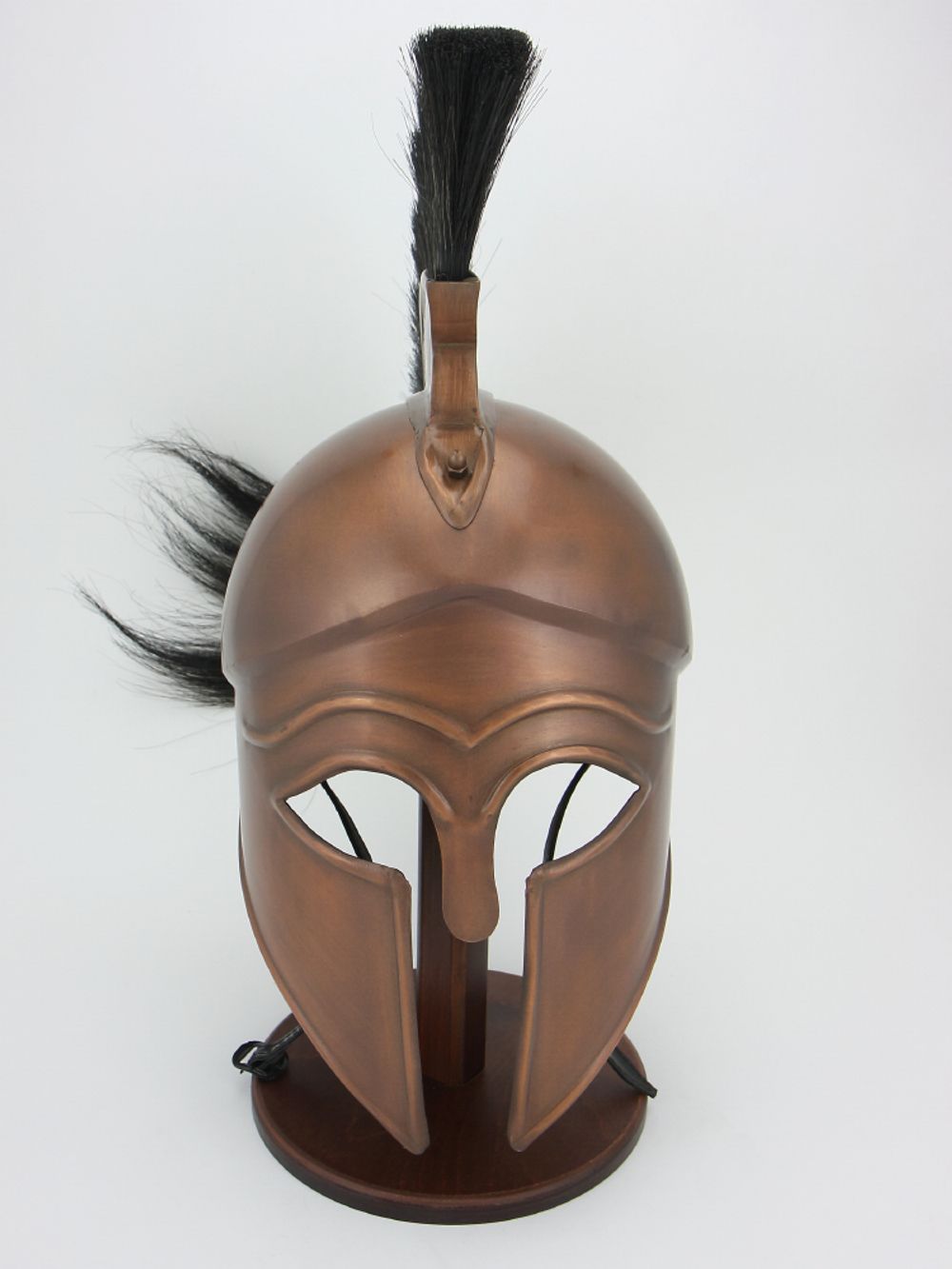 Nautical Шлем коринфский с черным плюмажем