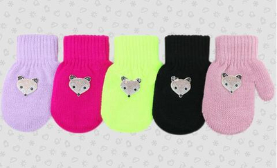 Варежки дет. ТМ-833д р.14(56) в ассорт. (Теплыши), 1 шт.