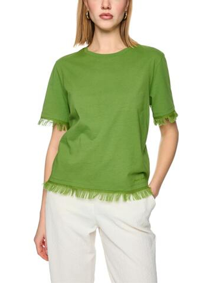 Marc Cain Футболка с бахромой