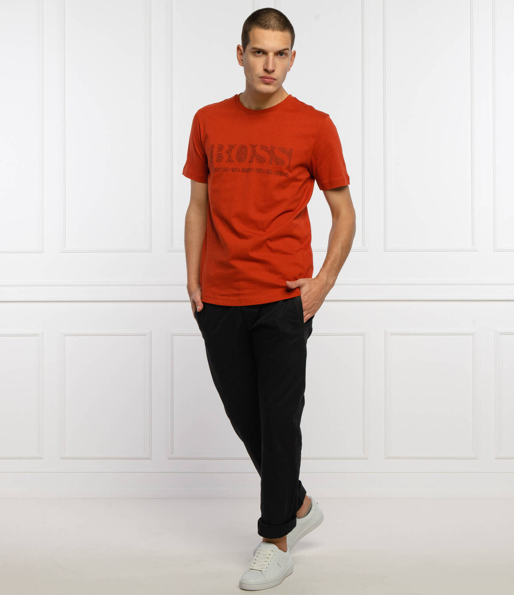 футболка tee pixel 1 BOSS GREEN - медный(50457429)