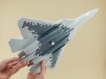 Модель самолета Су-57 (М1:48, 053, Пиксели светлые)