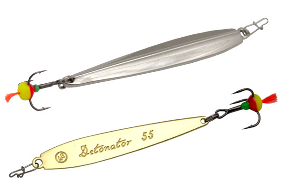 Блесна вертикальная ECOPRO Detonator, 75мм, 9г,S/G