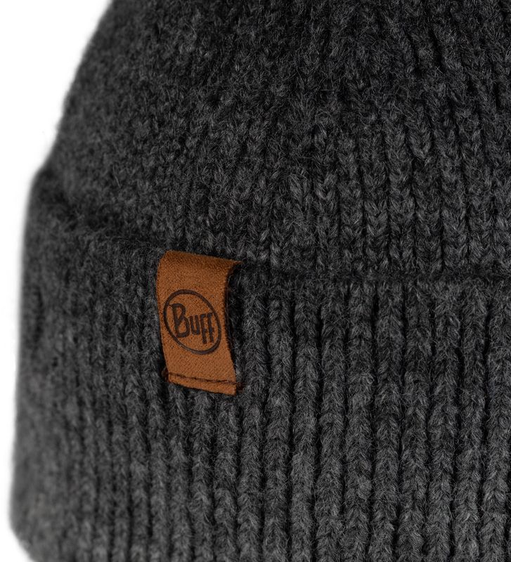 Вязаная шапка Buff Knitted Hat Marin Graphite Фото 4