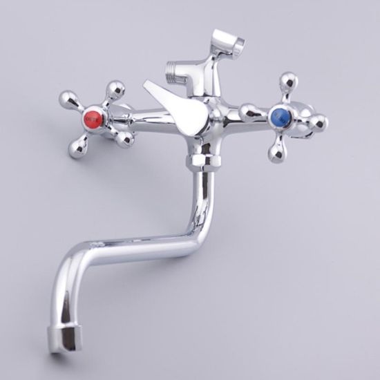 Смеситель ванн OUTE A5083 AL 35 см хром алюминий