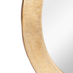 Зеркало Эгг/Egg (мод. LS-0167) металл: алюминий/стекло/МДФ, 78х61х5см, золотой