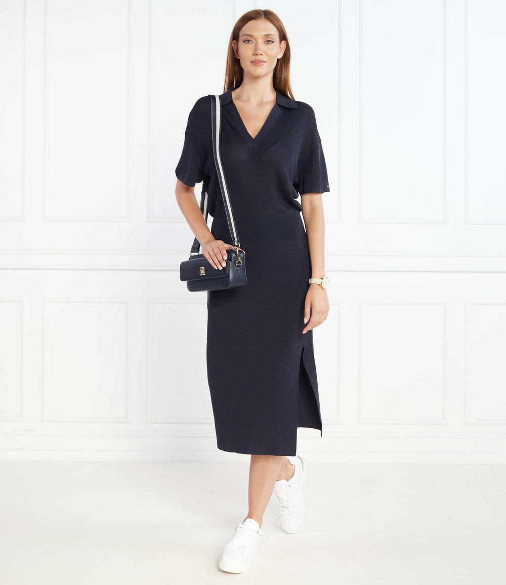 Платье OPEN ПОЛО BLOUSSON SS Tommy Hilfiger - темно-синий(WW0WW38886)