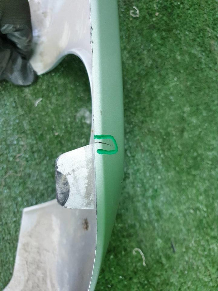 Накладка заднего бампера BMW X4 G02 (2018-2021)