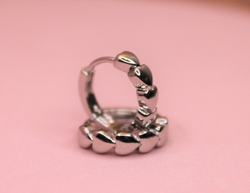 Швензы кольца сердечки 14х3 мм