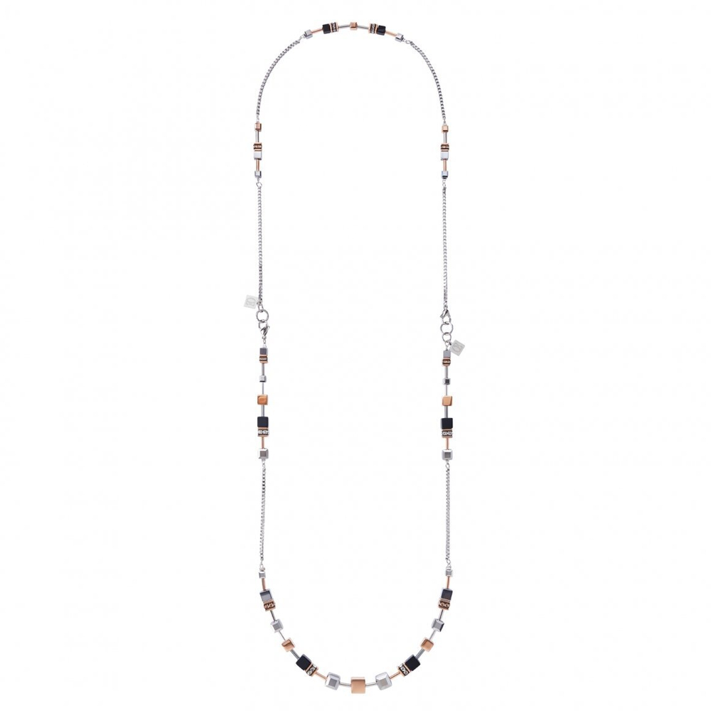 Колье-трансформер 4-in-1 сотуар Coeur de Lion Rosegold-Silver 5008/10-1631