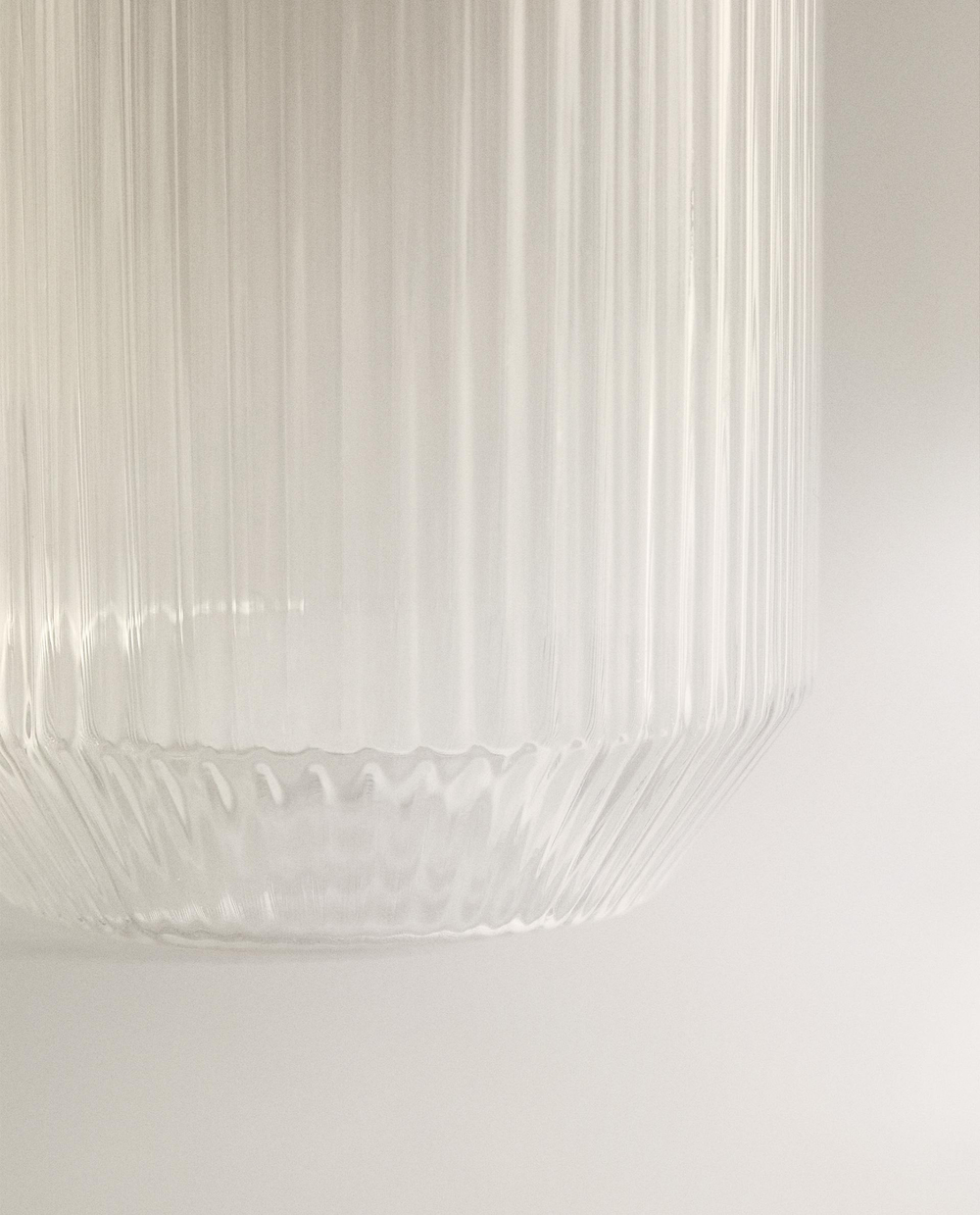 Zara Home стакан из боросиликатного стекла, цвет прозрачный, 10.5 см