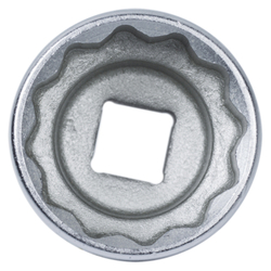 Головка торцевая стандартная двенадцатигранная 1/2&quot;, 33 мм KING TONY 433033M