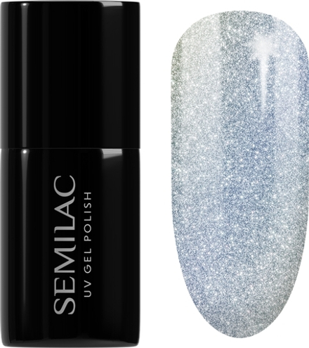 Semilac UV Hybrid Brides Babes - Гибридный лак для ногтей с использованием УФ / Светодиодной лампы оттенок 486 The Brave One, 7 ml