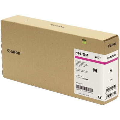 Картридж Canon PFI-1700 M для imagePROGRAF PRO 2000/4000/6000 пурпурный 700мл.