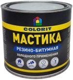Мастика резинобитумная 1,8 кг COLORIT