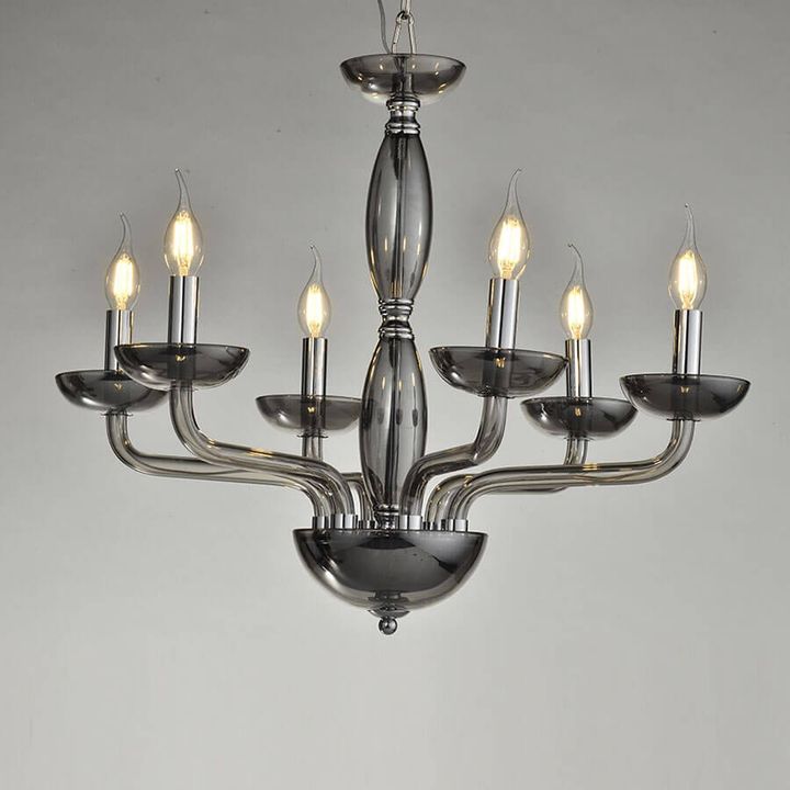 Подвесная люстра Newport 12606/C smoke М0062018