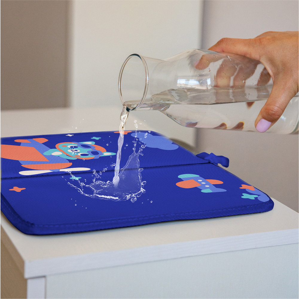 Коврик для переобувания. Котик пилот