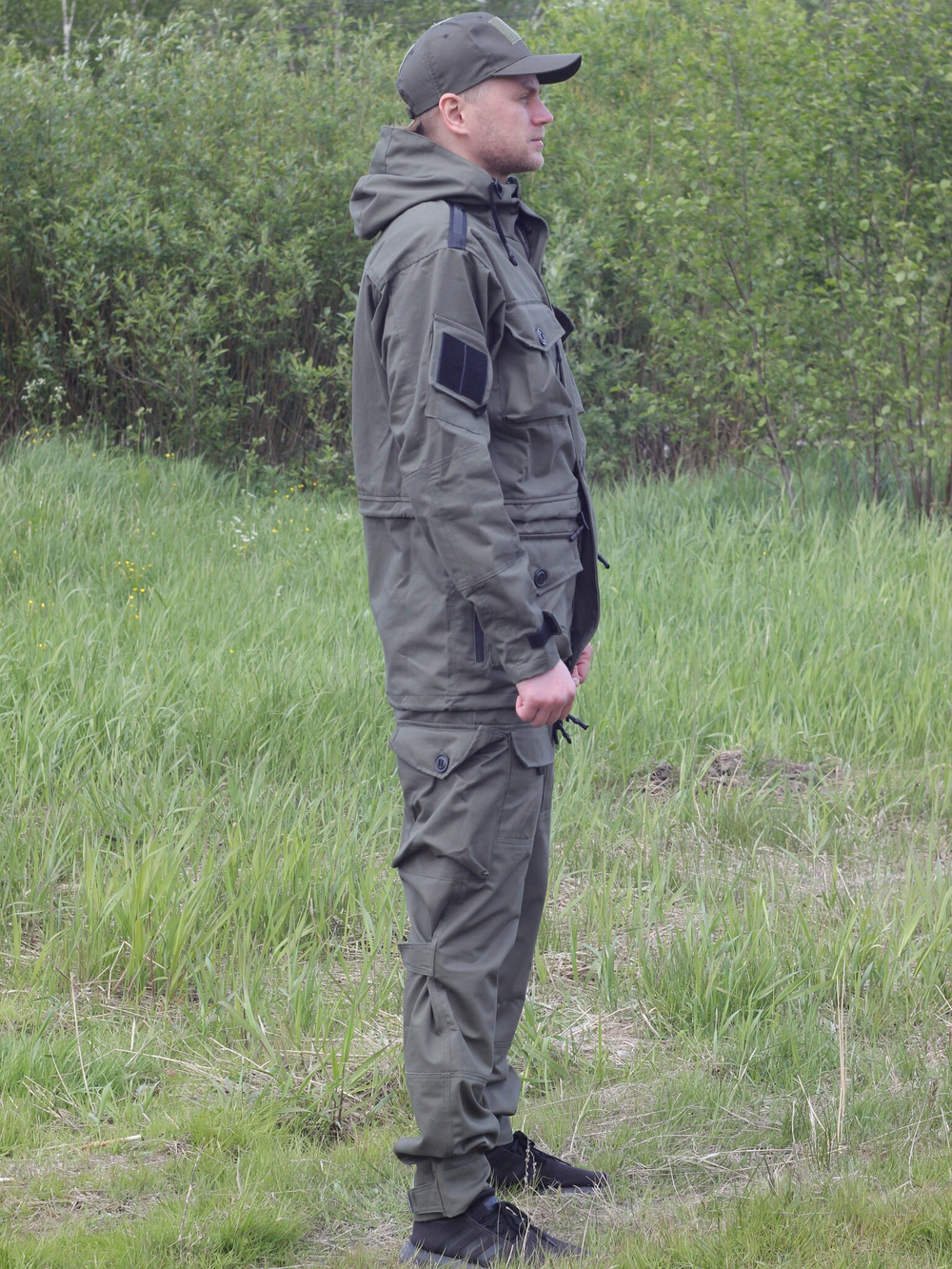 КОСТЮМ ГОРКА 7 ПРЕМИУМ ОЛИВА Х/Б