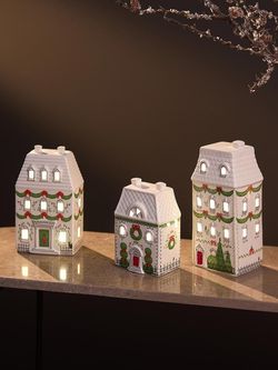 Домик с подсветкой Olgod из коллекции New Year Essential, 19см