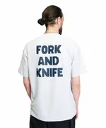 Футболка Hardlunch оверсайз F&K меланж серая