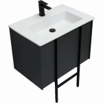 Тумба с раковиной Allen Brau Reality 70 1.32004.AM антрацит матовый