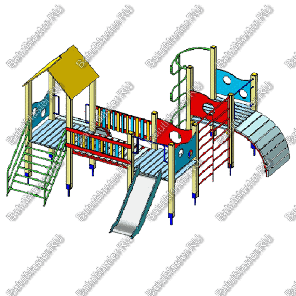 Детский игровой комплекс «Солнечный Городок»