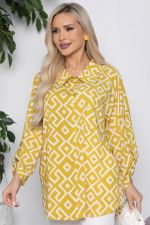Рубашка Лето (лайм) Б10586 LT Collection