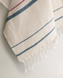 ZARA HOME КУХОННОЕ ПОЛОТЕНЦЕ В ПОЛОСКУ