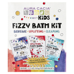 Aura Cacia, набор для ванны с шипучей, для детей, 3 пакетика по 70,9 г (2,5 унции)