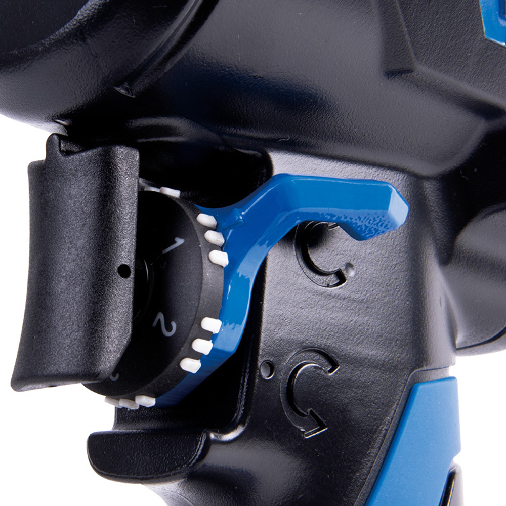 KING TONY (P33431-050B) Гайковерт пневматический ударный 1/2", 678 Нм, в комплекте 3 ударные головки