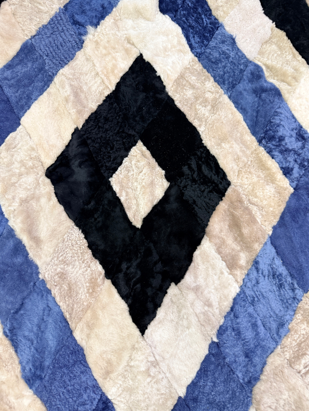 Меховой Коврик прикроватный накидка на кресло из овчины