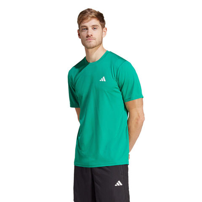 Мужское теннисное поло adidas Essentials Training T-Shirt Men - Green