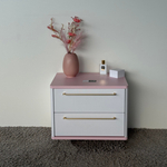 Тумба прикроватная подвесная ROYAL 5202 эко (Зефир-р.золото)