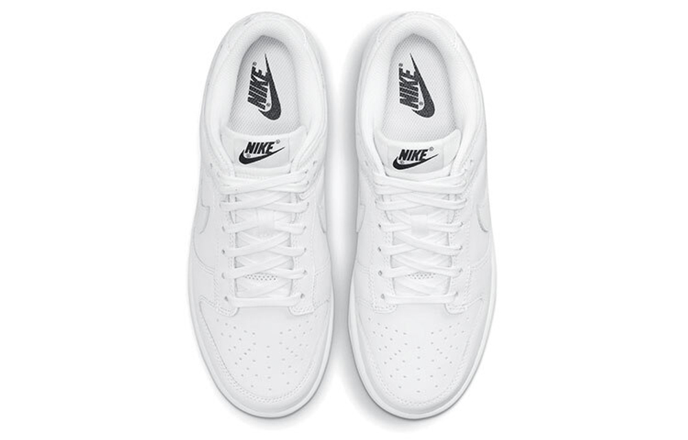 Кроссовки Nike Dunk Low Triple White (Женская размерная сетка)