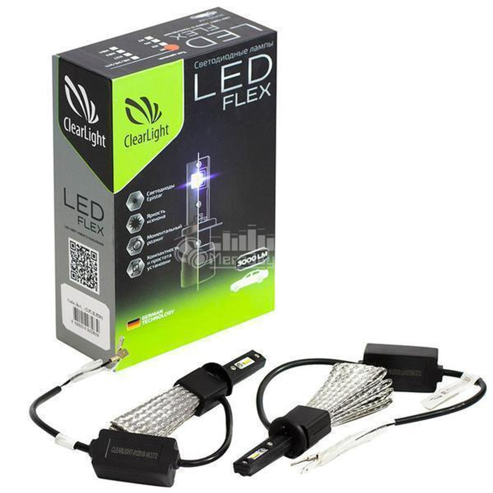 Лампа светодиодная LED Flex H1 3000 lm (1 шт) 6000K ClearLight