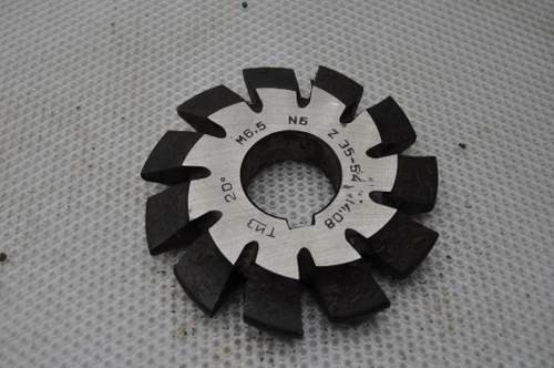 Фреза модульная М6,5 №6 (Р6М5) z=11