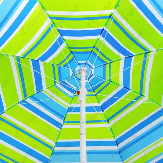 Зонт пляжный d 2м с наклоном (22/25/170Т) (N-200N-SB) NISUS