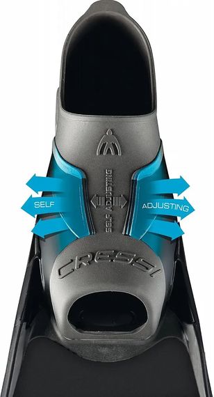 Ласты Cressi Gara Modular Turbo Boost зеленый