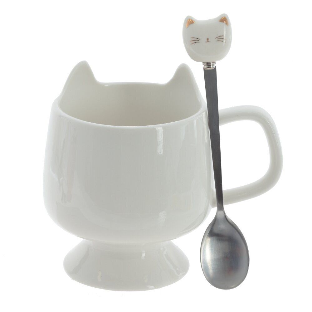 GAEM Кружка с ложкой, 280 мл, L12 W9 H11 см