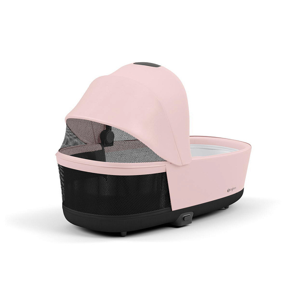 Коляска 3 в 1 Cybex Priam IV Rosegold complete и автокресло Cloud T i-Size Sepia Black Plus Peach Pink