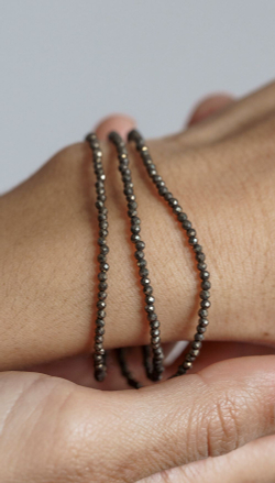 Цепочка "Memo about Career" из пирита 47-54 см