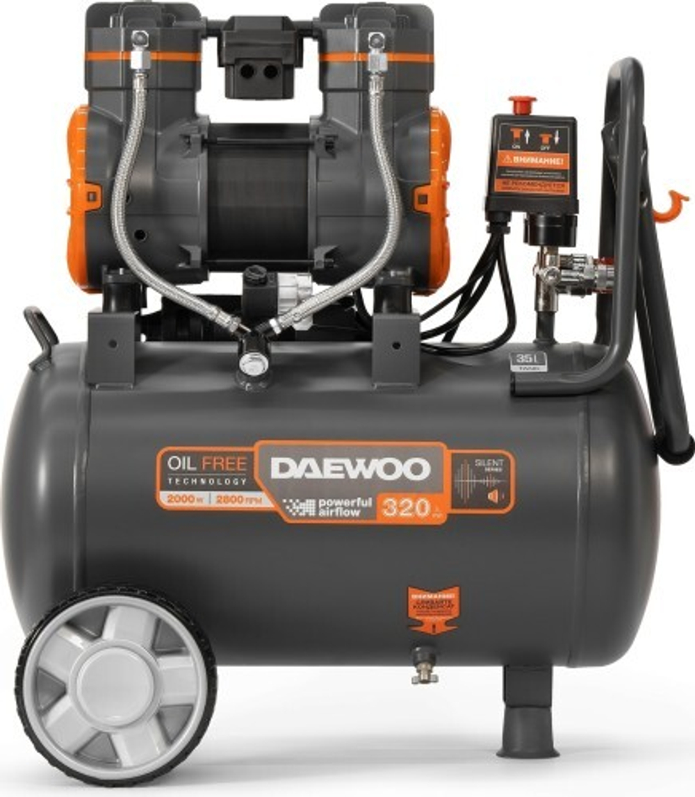 Компрессор поршневой безмасляный DAEWOO DAC 320S