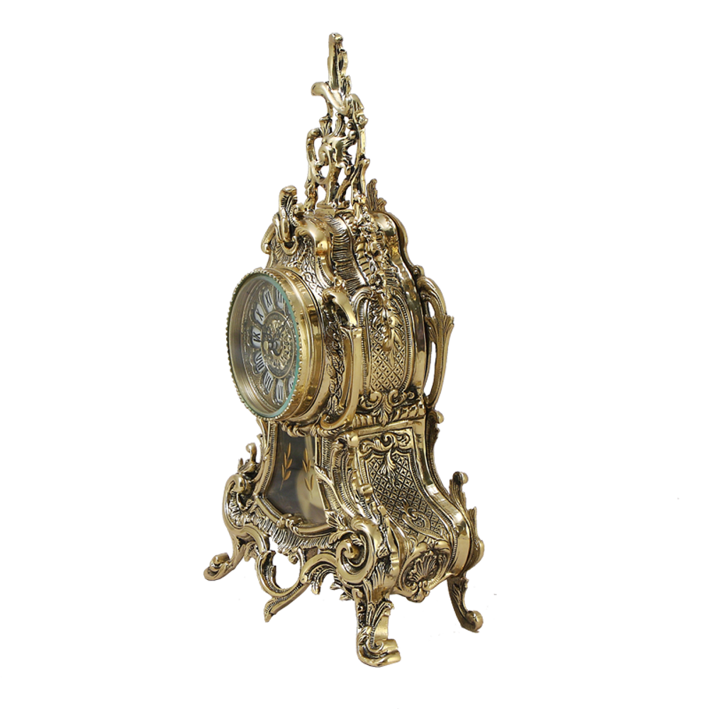 Bello De Bronze Часы "Луиш XV"с маятником каминные