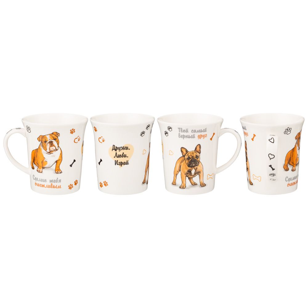 КРУЖКА LEFARD "ПИТОМЦЫ" 420 МЛ (КОР=36ШТ.)