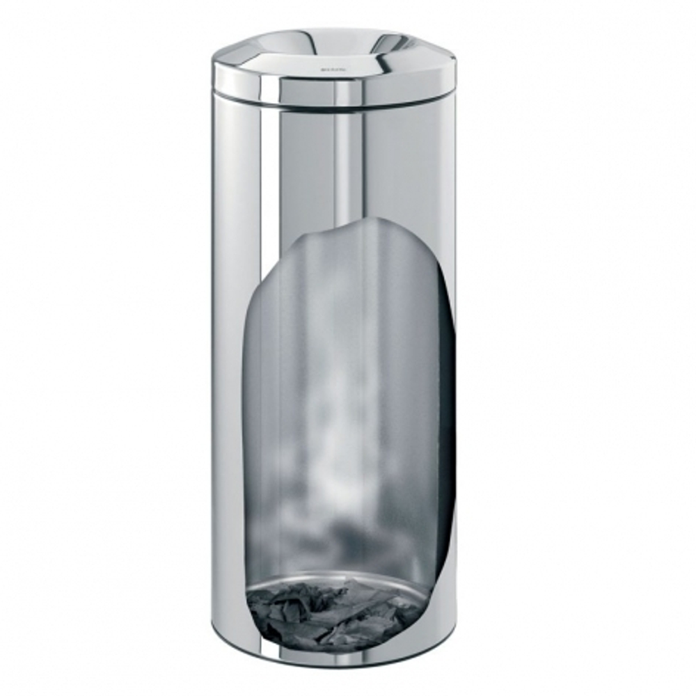 Несгораемая корзина для бумаг 30л Brabantia Стальной матовый